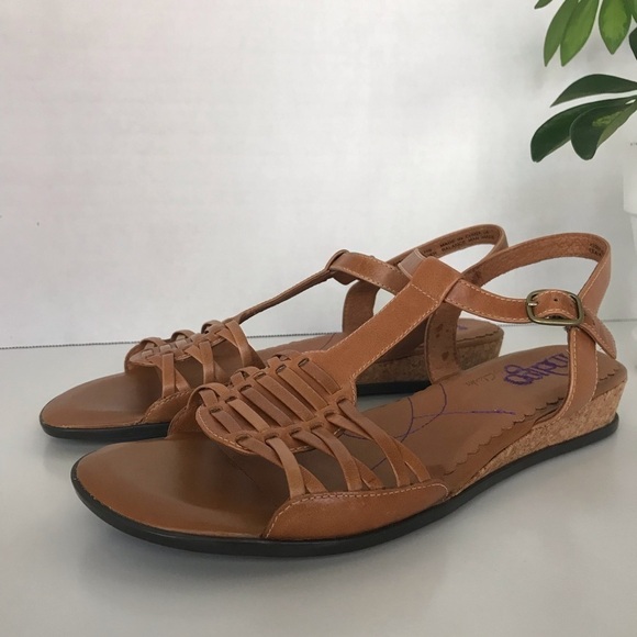 Indigo by Clarks Bordeaux Tan Sandals. Size 8M. - Picture 5 of 12